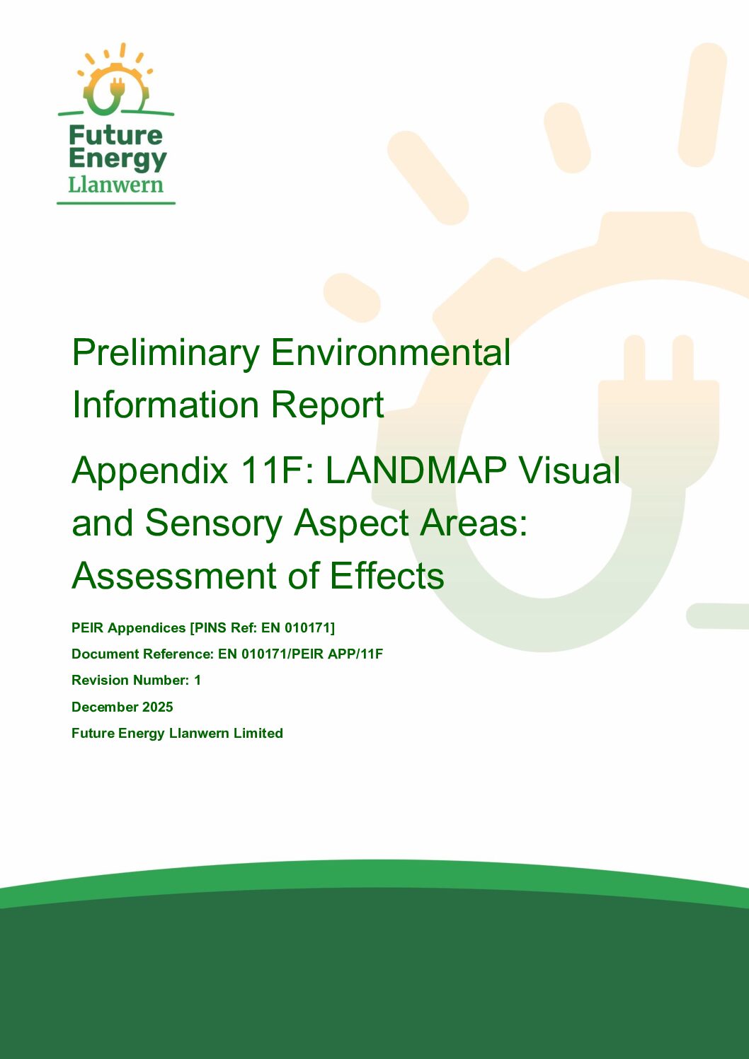 FEL PEIR Section 11 Appendix 11F V4