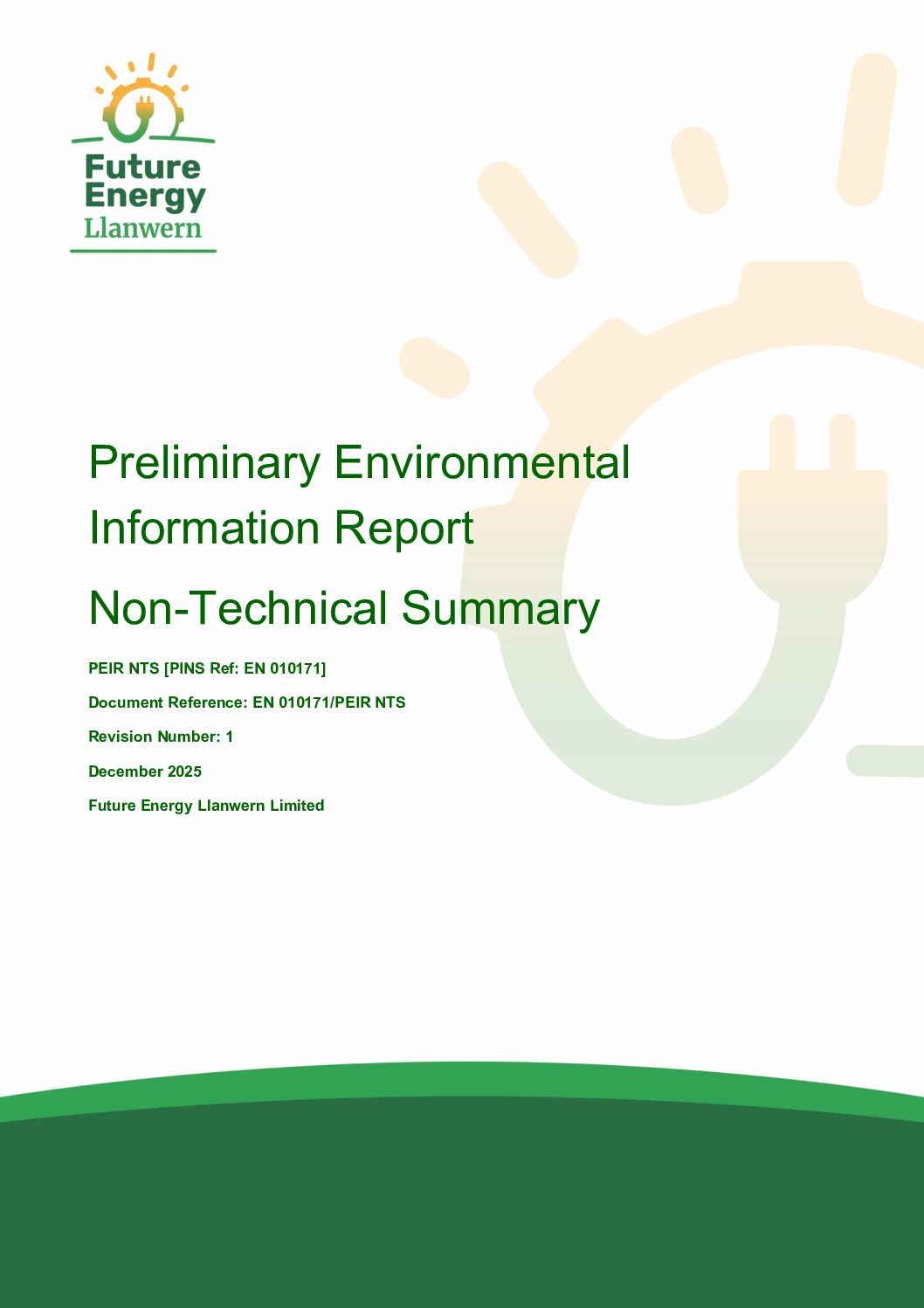 Future Energy Llanwern   PEIR Non Technical Summary