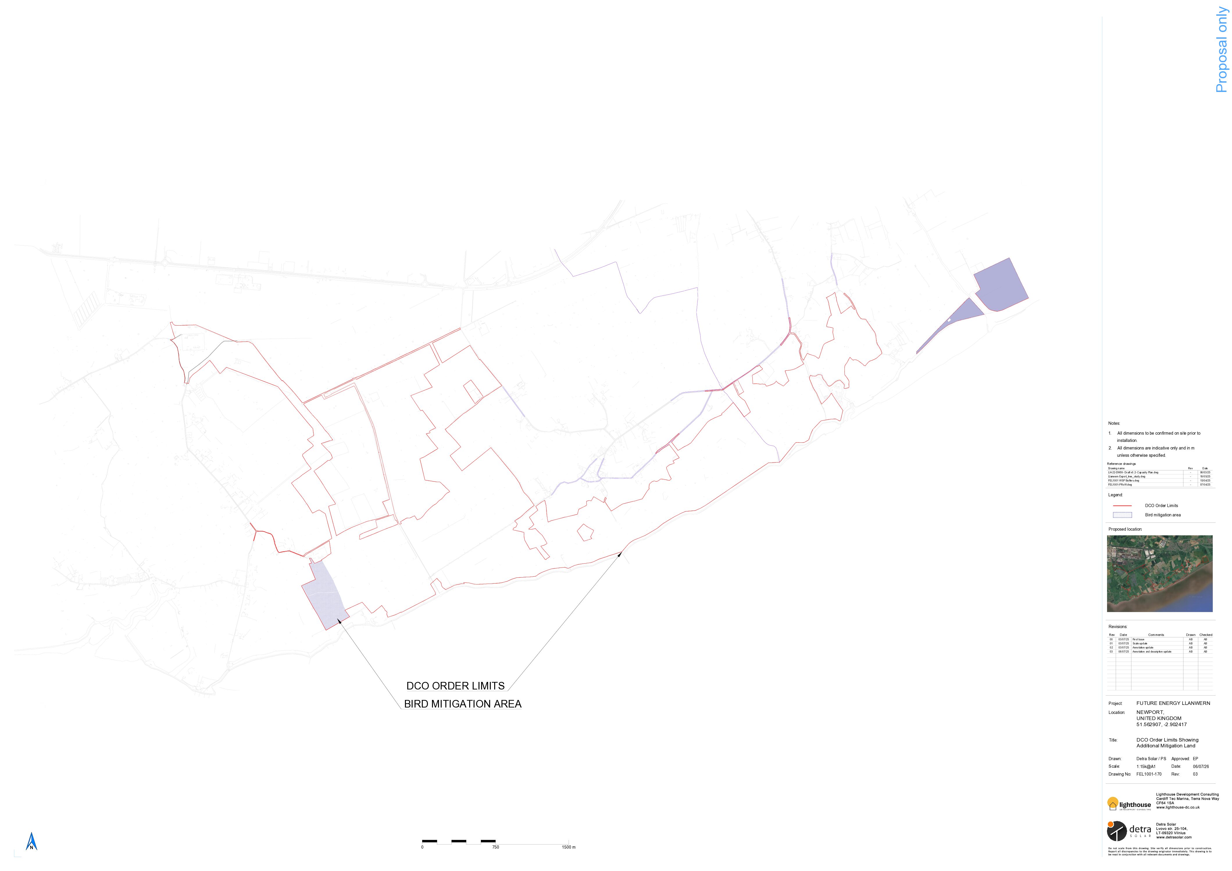 Appendix A  FEL 1001 170 Rev 03